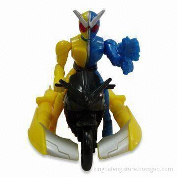 Plastic Motorcycle, Suitable for Use as Children Toy or Promotion Gift